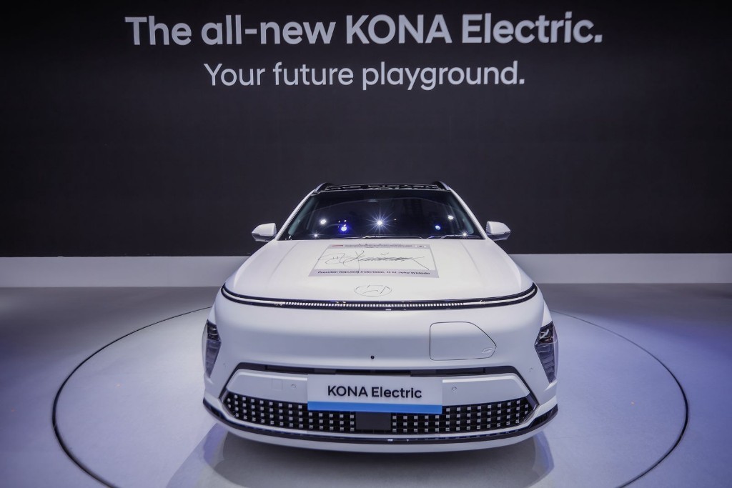 All New Kona Electric Meluncur di GIIAS 2024, Segini Harganya  