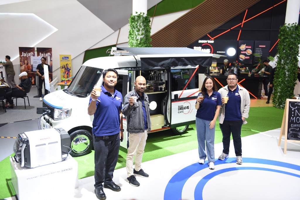 GIIAS 2024, Honda Tampilkan Mobile Cafe Elektrik Pertama  