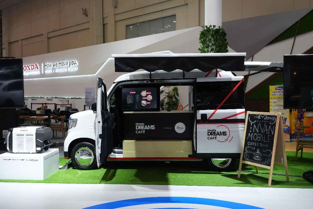 GIIAS 2024, Honda Tampilkan Mobile Cafe Elektrik Pertama  