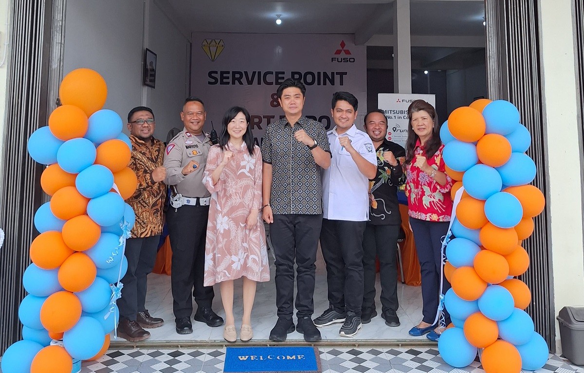 Mitsubishi Fuso Buka Service Point di Muara Enim dan Mamuju  