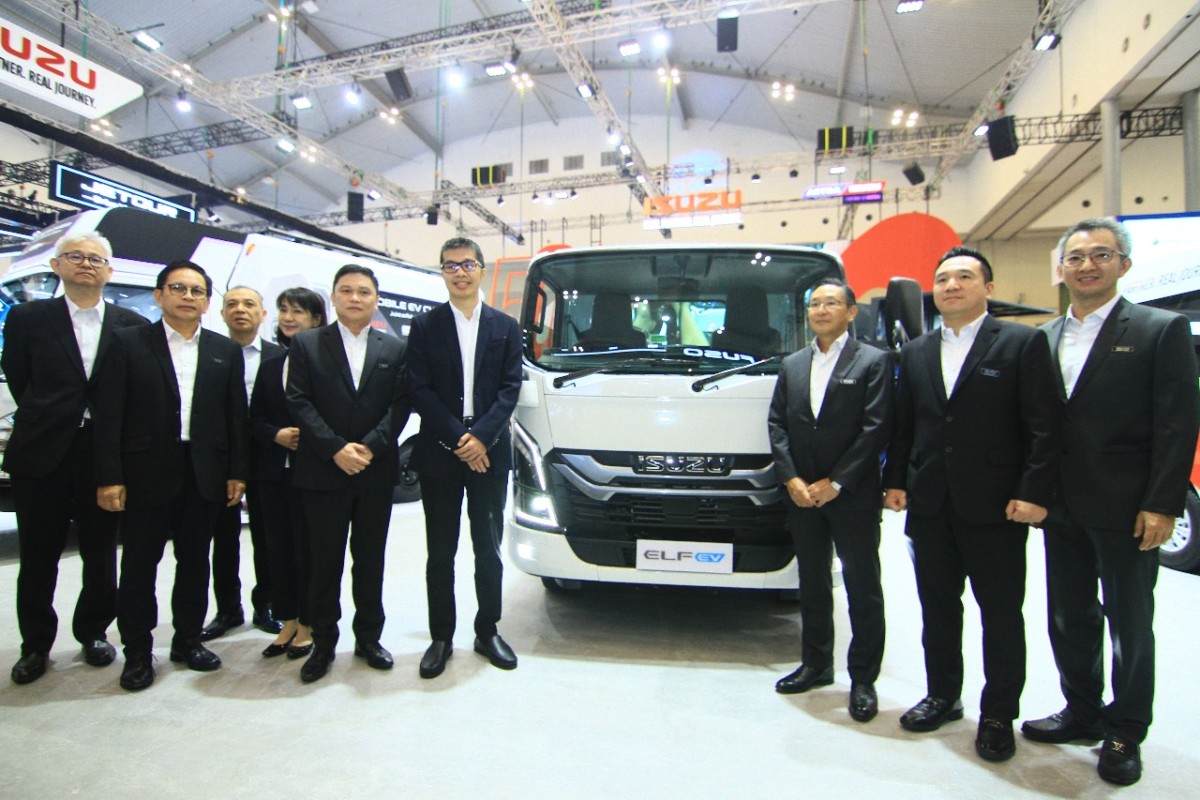 Hadir di GIIAS 2024, Isuzu Perkenalkan Elf EV  