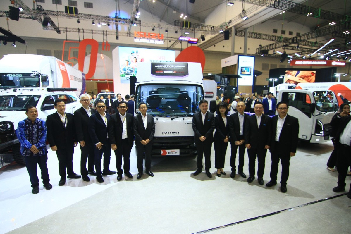 Hadir di GIIAS 2024, Isuzu Perkenalkan Elf EV  