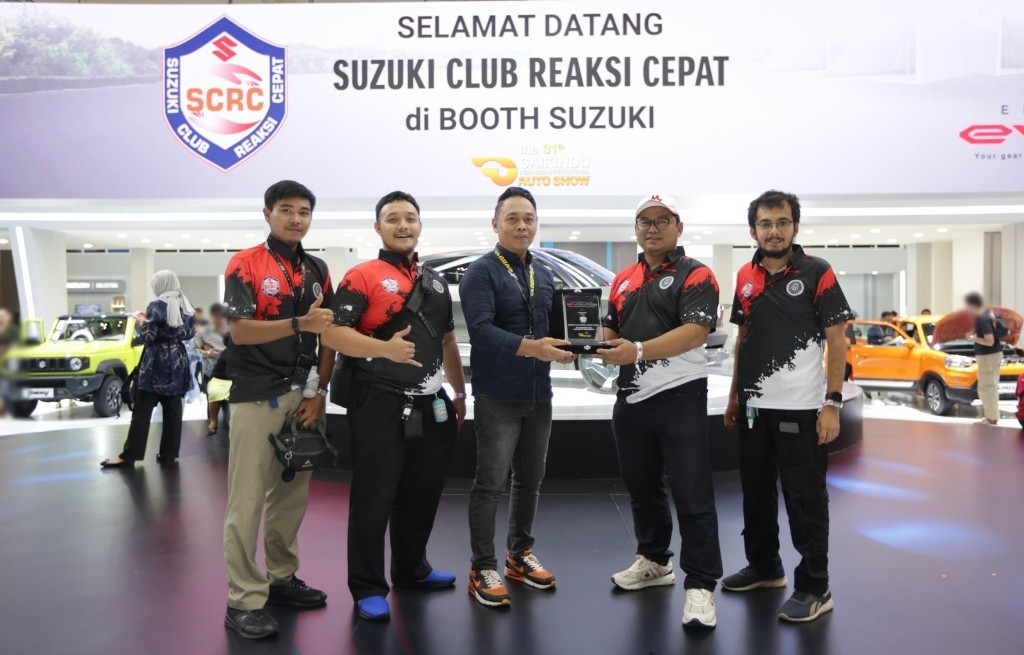 Suzuki Ajak Komunitas Nikmati Beragam Kegiatan di Booth Suzuki GIIAS 2024  