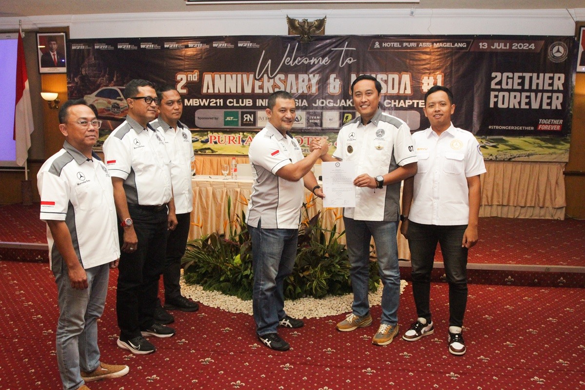 HUT ke-2, MB W211 CI Yogyakarta Chapter Pilih Ketua Umum Baru  