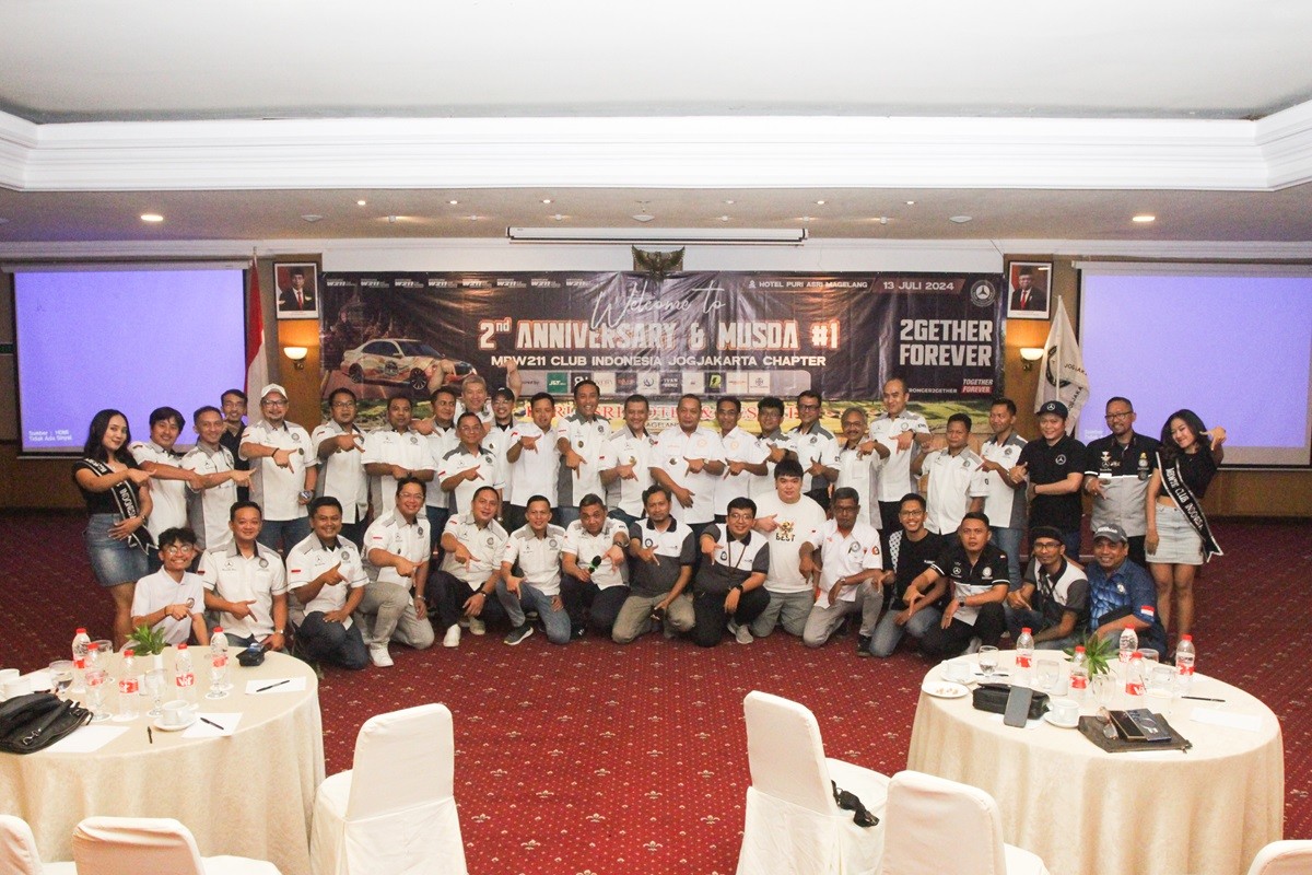 HUT ke-2, MB W211 CI Yogyakarta Chapter Pilih Ketua Umum Baru  