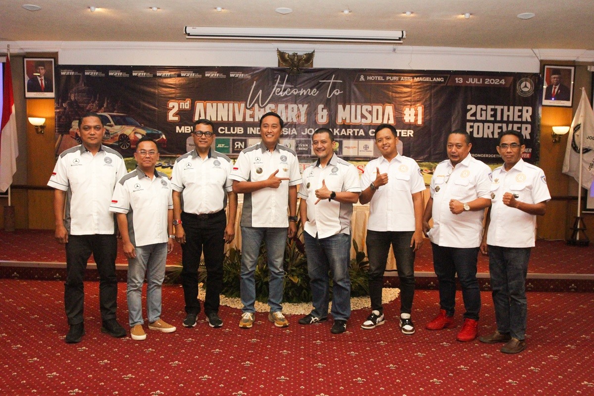 HUT ke-2, MB W211 CI Yogyakarta Chapter Pilih Ketua Umum Baru  