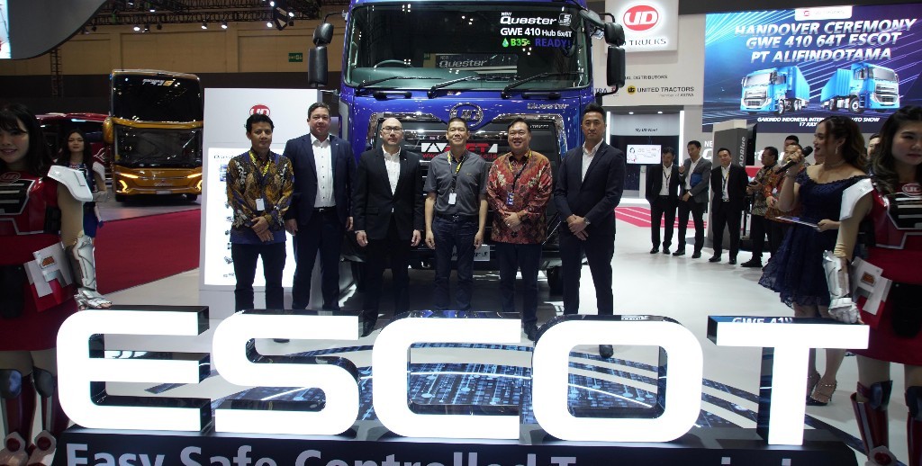 UD Trucks Quester Dengan ESCOT, Bertransmisi Otomatis  