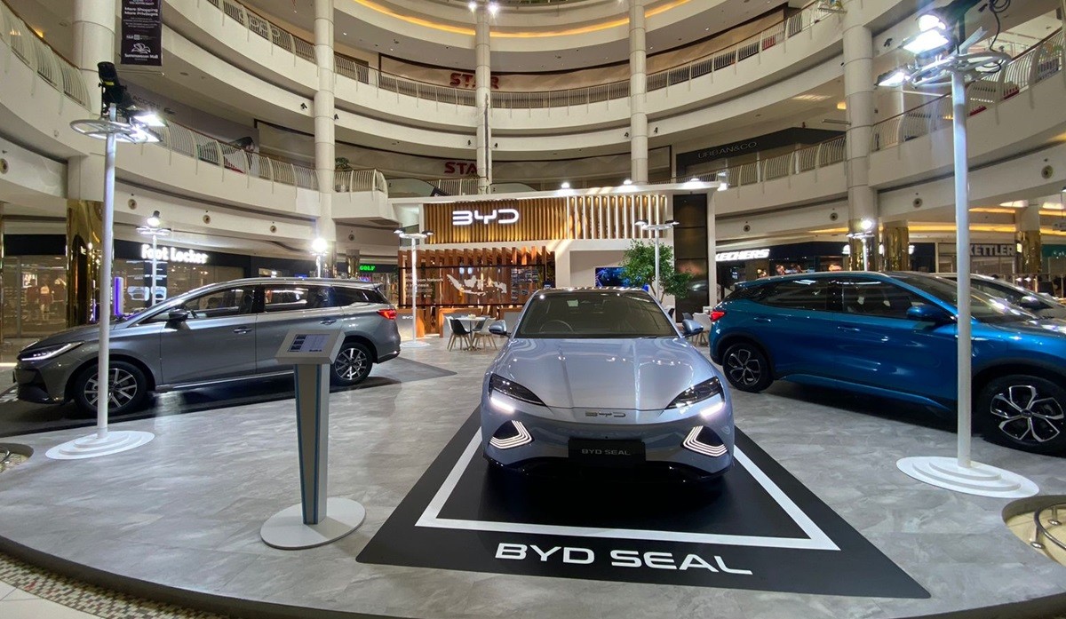 BYD Gelar Pameran Mall to Mall, Dekatkan diri ke Masyarakat  