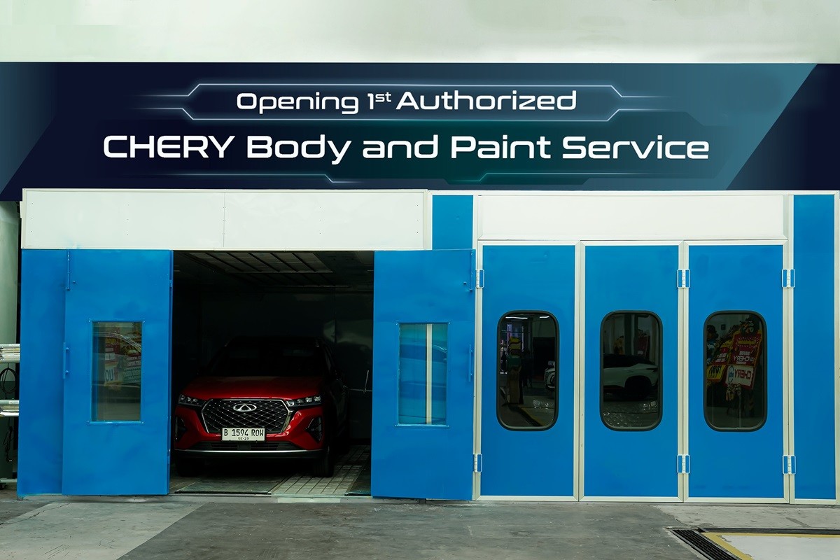 Chery Resmikan Diler 3S plus Body & Paint, Pertama di Indonesia  