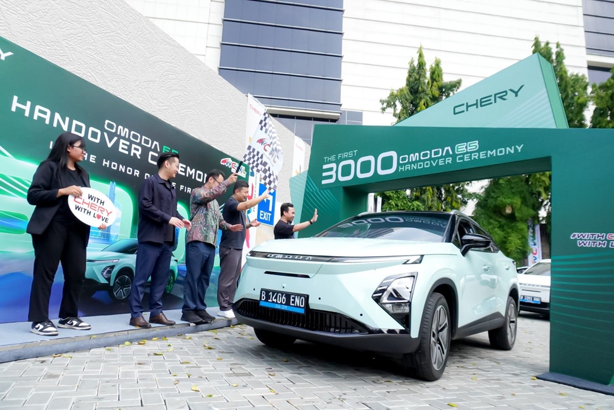 Chery Serahkan 3.000 Unit OMODA E5 ke Konsumen  