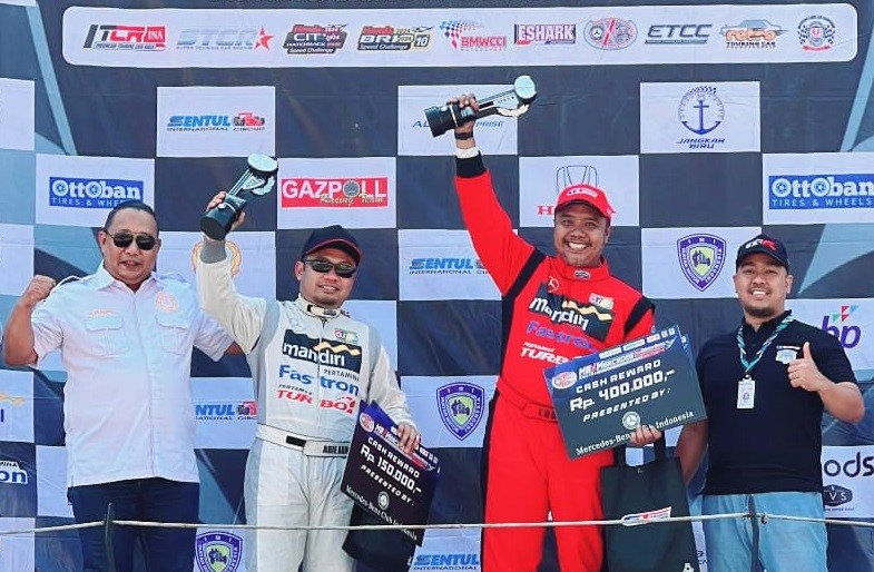 Trengginas, Edo Riza 3X Beruntun Podium Pertama Ajang MOMRC SC6 Classic  