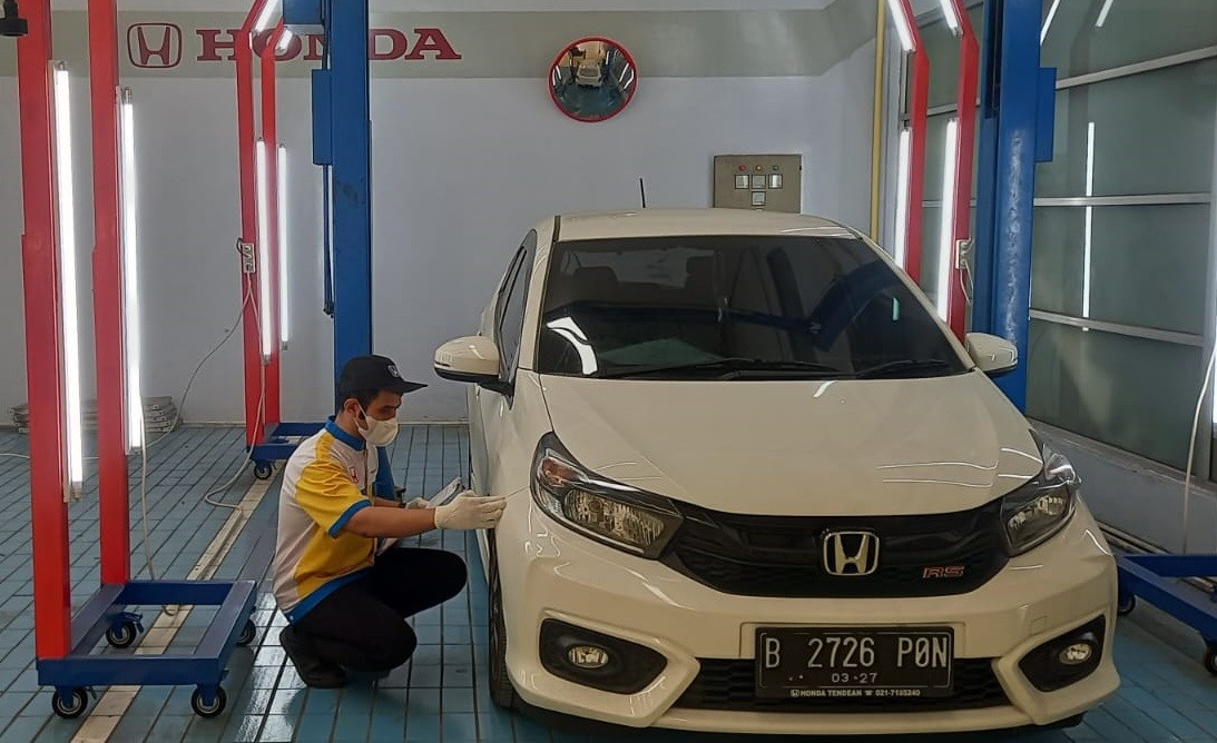 Honda Tambah Fasilitas Bodi dan Cat di Diler Tendean  