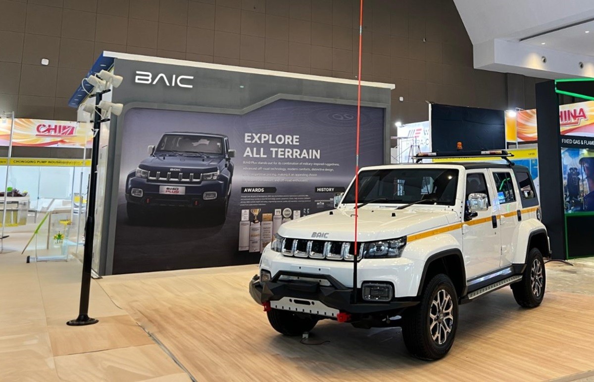 BJ40 Plus Mining Edition Hadir di Mining Indonesia Exhibition  