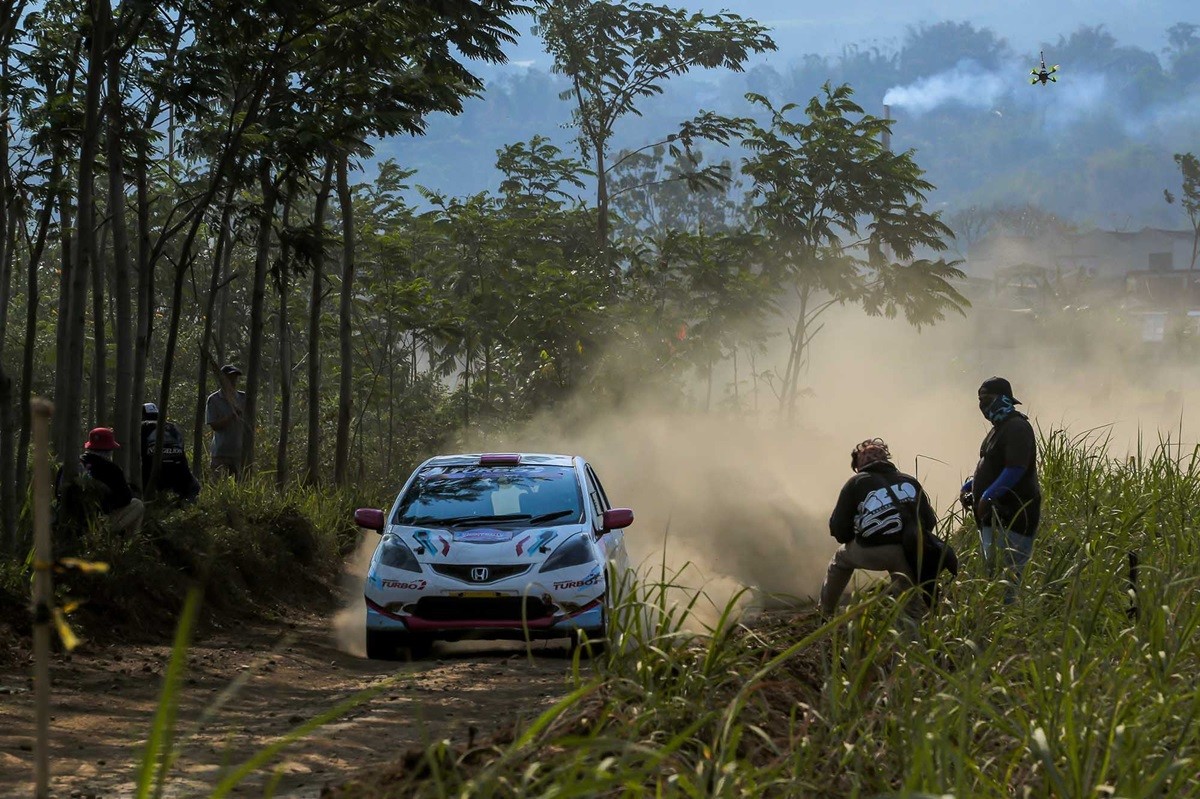 Diva Zahra Naik Podium Kejurnas Sprint Rally 2024 Seri Keenam  