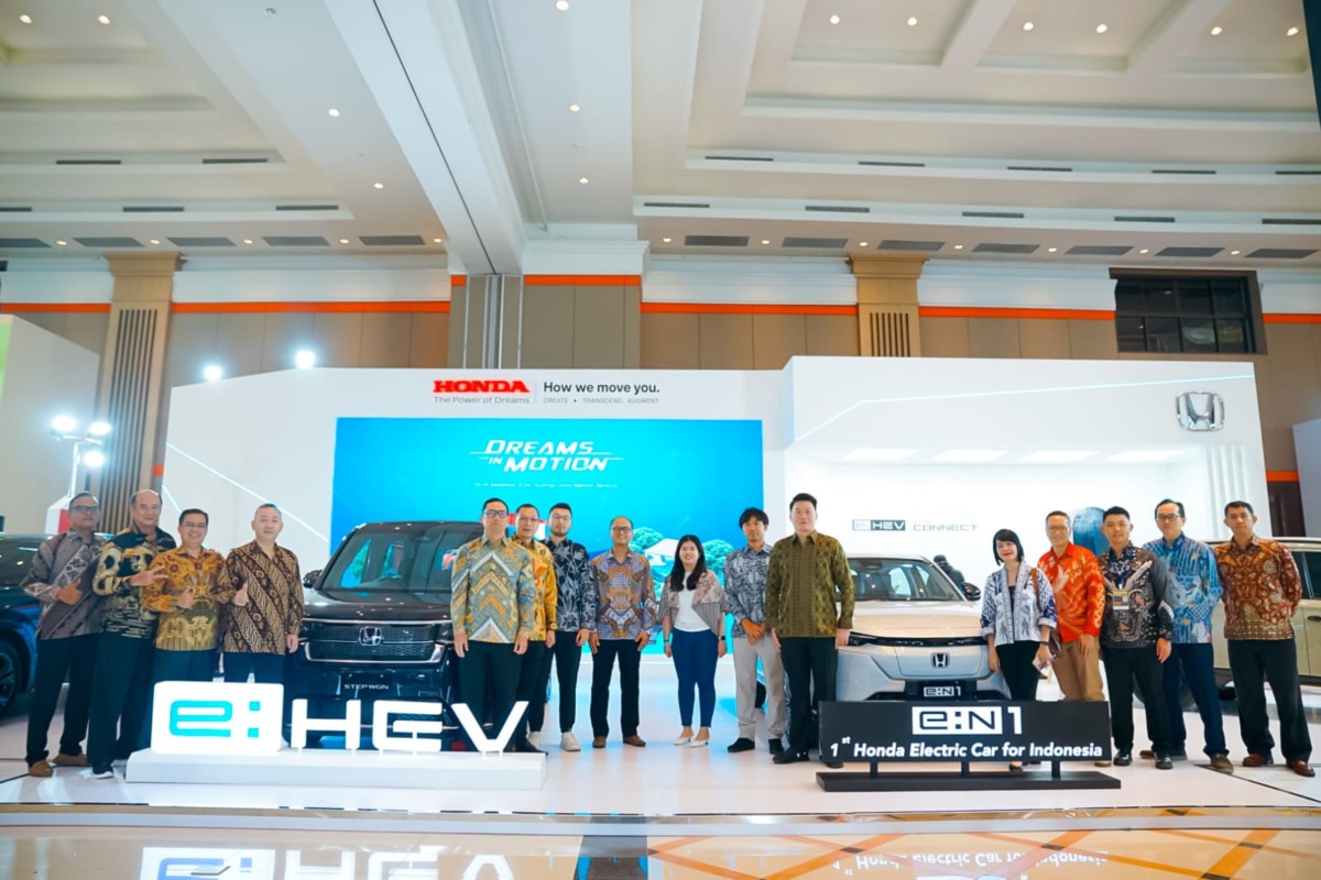 Honda Tampilkan STEP WGN e:HEV dan e:N1 di GIIAS Bandung 2024  