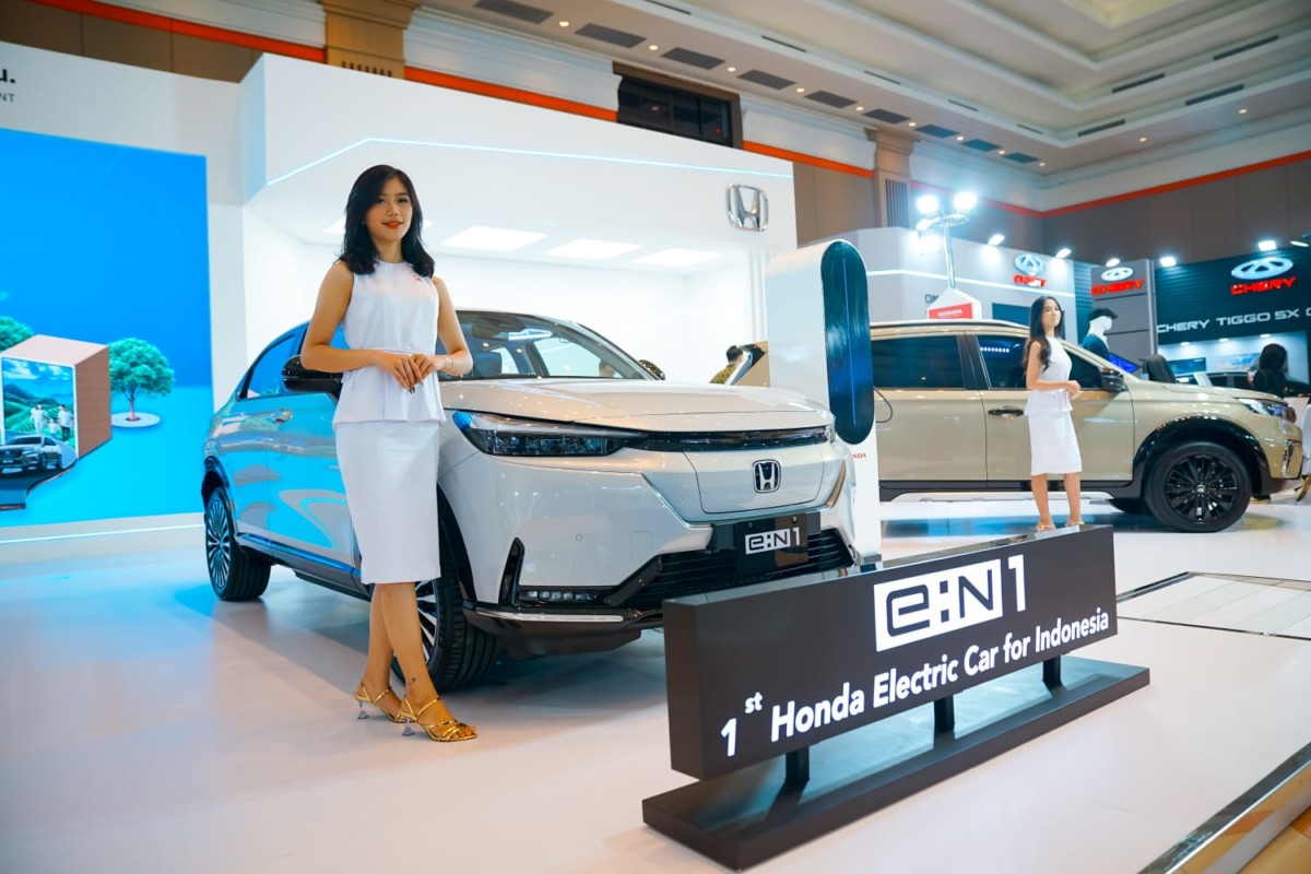 Honda Tampilkan STEP WGN e:HEV dan e:N1 di GIIAS Bandung 2024  