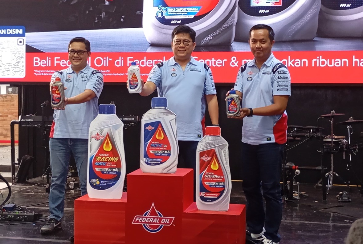 Federal Oil Luncurkan Produk Baru, untuk Skutik dan Motor Manual  