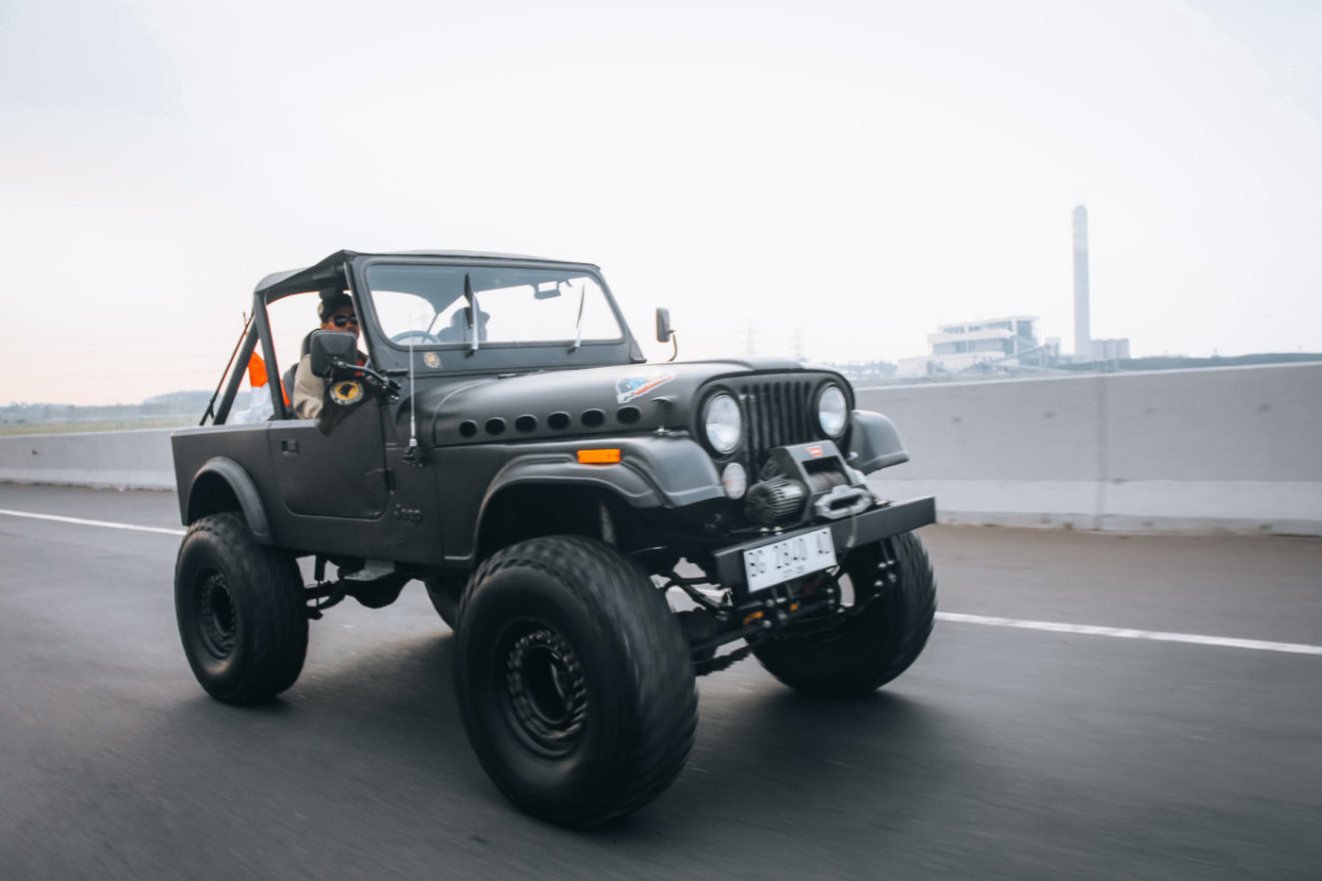 Ini Dia Mobil Garapan Bert's Garage yang Mejeng di Jambore American Jeep ke-12  