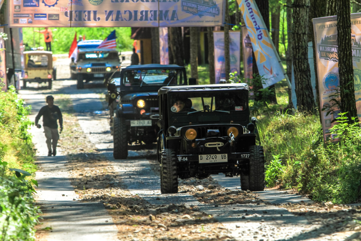 Ini Dia Mobil Garapan Bert's Garage yang Mejeng di Jambore American Jeep ke-12  