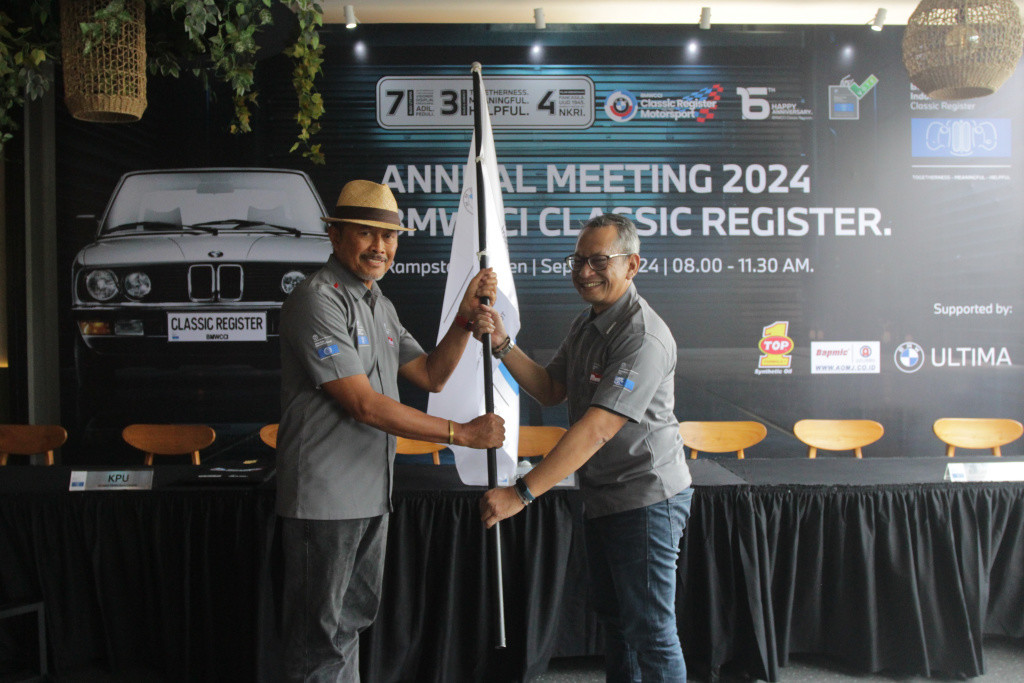 BMWCCI Classic Register Kembali Tunjuk Nanan Soekarna Menjadi Ketua  