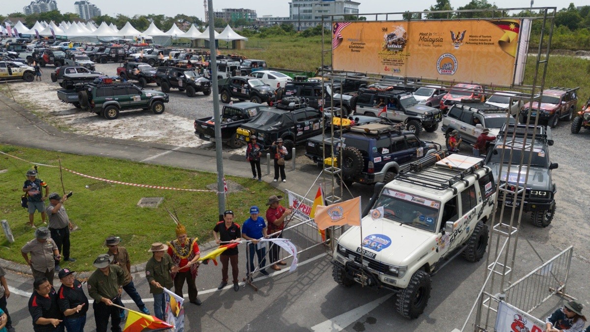 220 Kendaraan Ikuti '7th Sarawak International 4x4 Jambore 2024'  