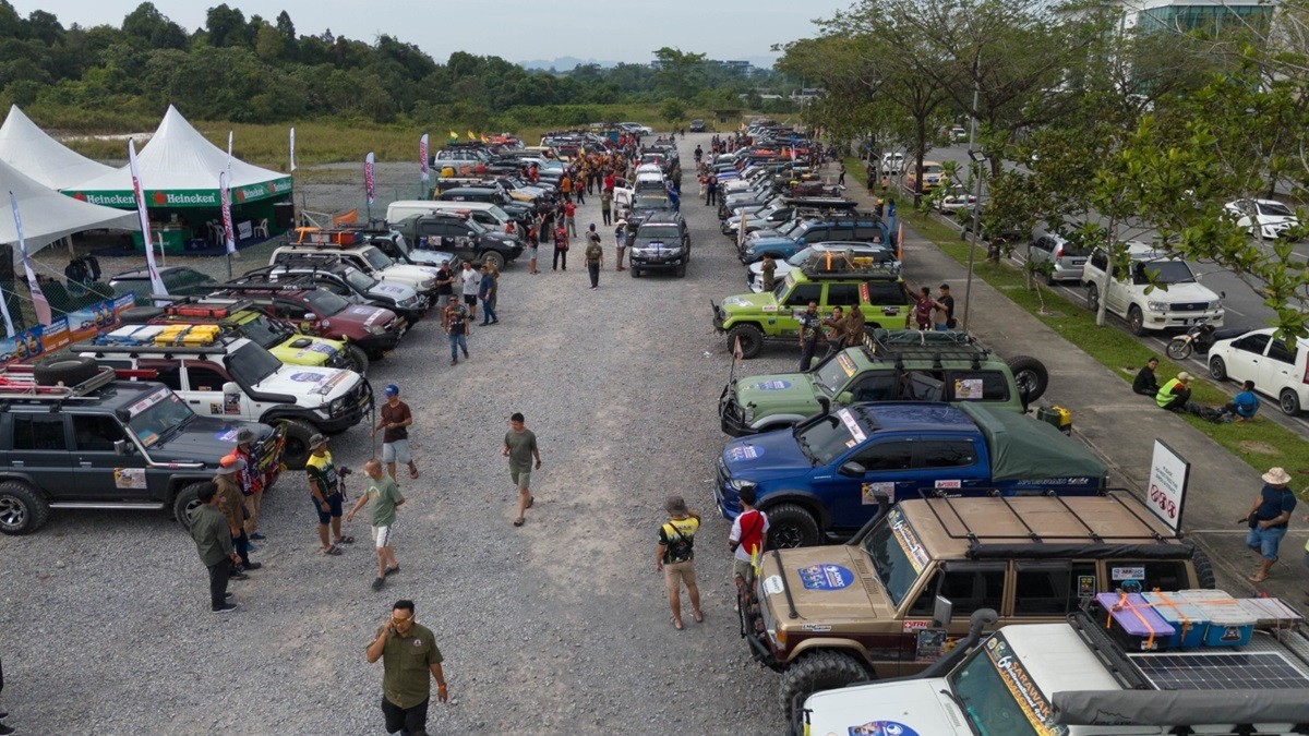 220 Kendaraan Ikuti '7th Sarawak International 4x4 Jambore 2024'  