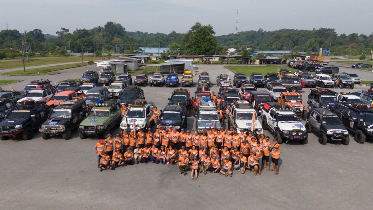 220 Kendaraan Ikuti '7th Sarawak International 4x4 Jambore 2024'  