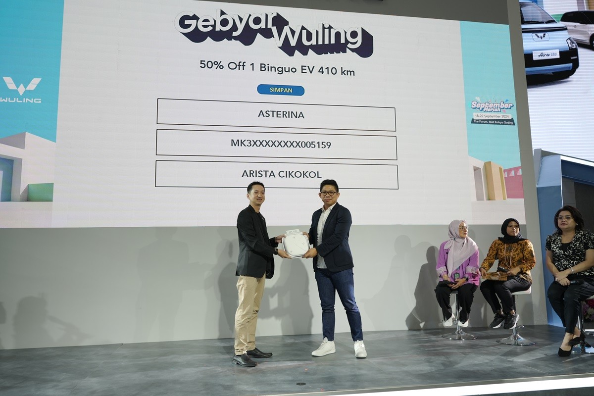 Ini dua Pemenang Grand Prize GIIAS 2024 yang Digelar Wuling Motors  