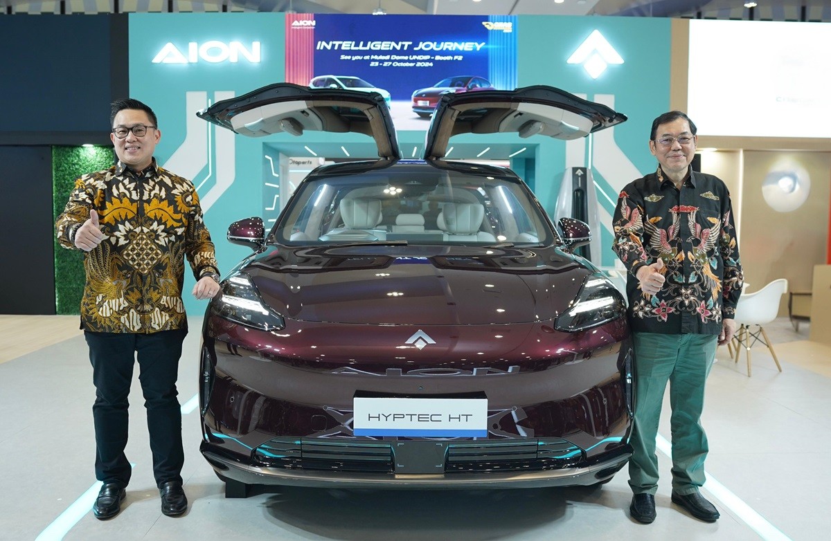 Perkuat Pasar Jawa Tengah, AION Indonesia Hadir di GIIAS Semarang  