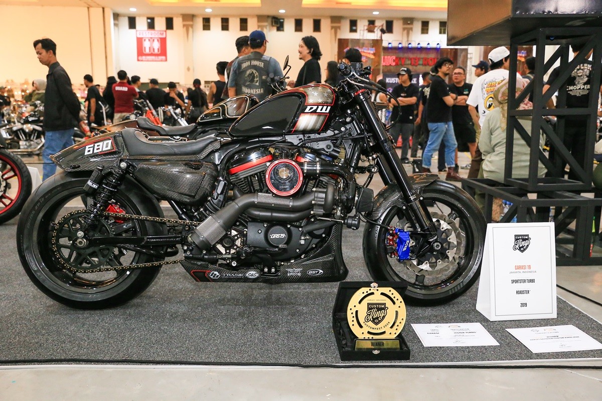 Harley-Davidson di Kustomfest 2024, Hadirkan Kolaborasi Custom Kings Asia  