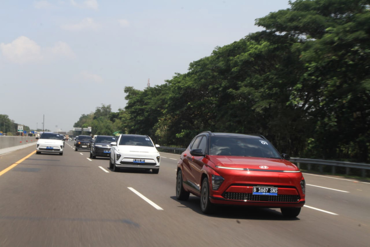 'Test Drive' All-new KONA Electric, Bekasi ke Semarang Tanpa Ngecas  