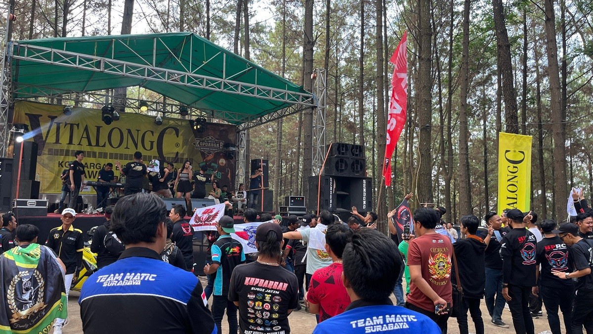 Ribuan Bikers Hadiri Keseruan 'KOPDARGAB V-All Riders All Island'  