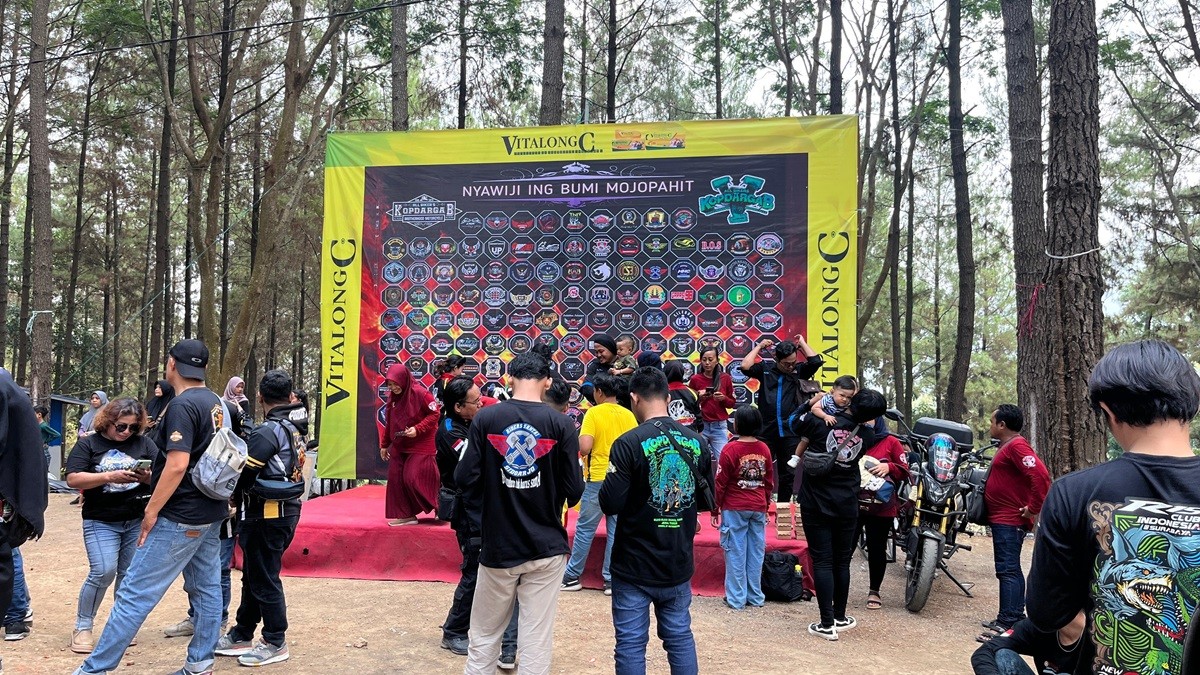 Ribuan Bikers Hadiri Keseruan 'KOPDARGAB V-All Riders All Island'  