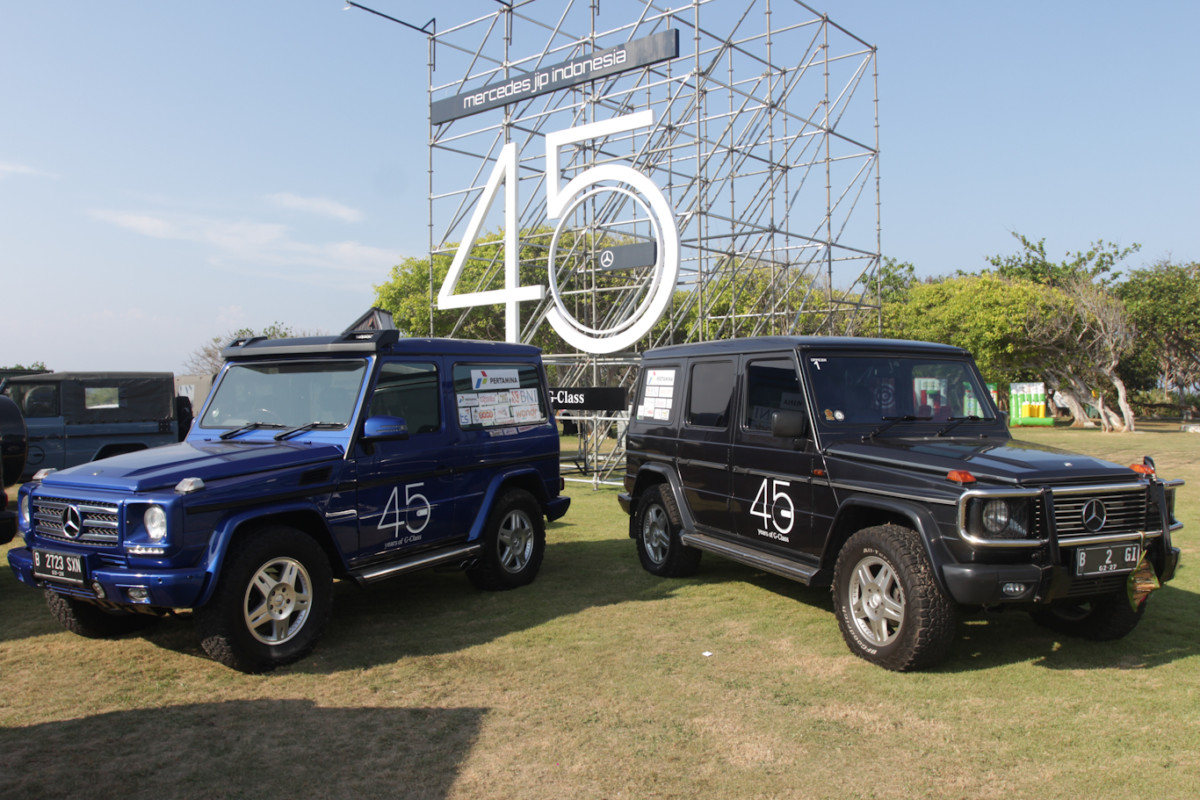 Mercedes Jip Indonesia, ‘45 years of G-Class East Java Bali  