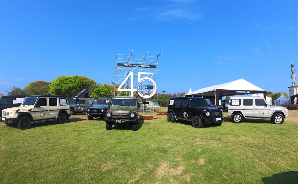 Mercedes Jip Indonesia, ‘45 years of G-Class East Java Bali  