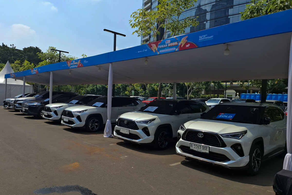 TAF Gelar Tukar Tambah Mobil Bareng KINTO, Unit Bekas Test Drive  