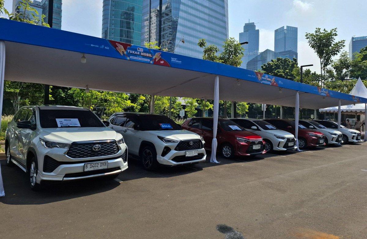 TAF Gelar Tukar Tambah Mobil Bareng KINTO, Unit Bekas Test Drive  