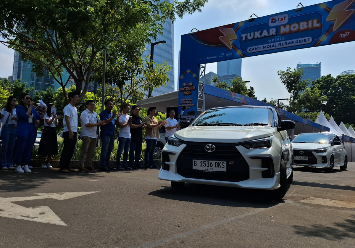 TAF Gelar Tukar Tambah Mobil Bareng KINTO, Unit Bekas Test Drive  