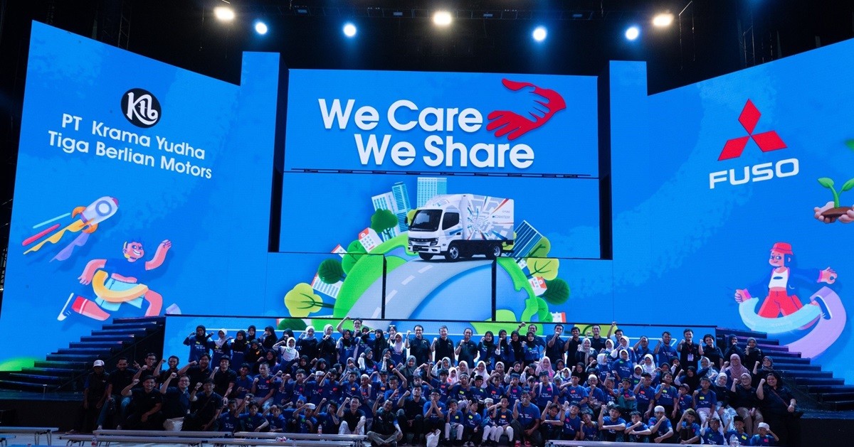 Berbagi Keceriaan, KTB Fuso Gelar Program 'We Care, We Share'  