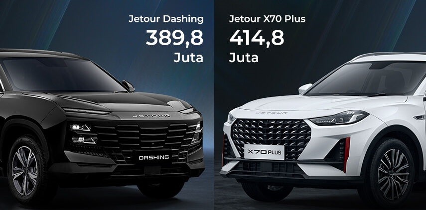 JETOUR DASHING dan JETOUR X70 Plus Meluncur, Segini Harganya  