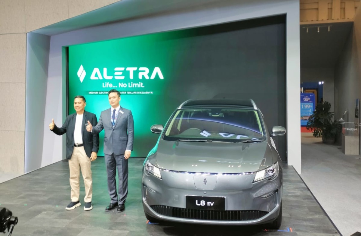 Aletra L8 EV,  MPV Listrik 7-seater Hadir di GJAW 2024  