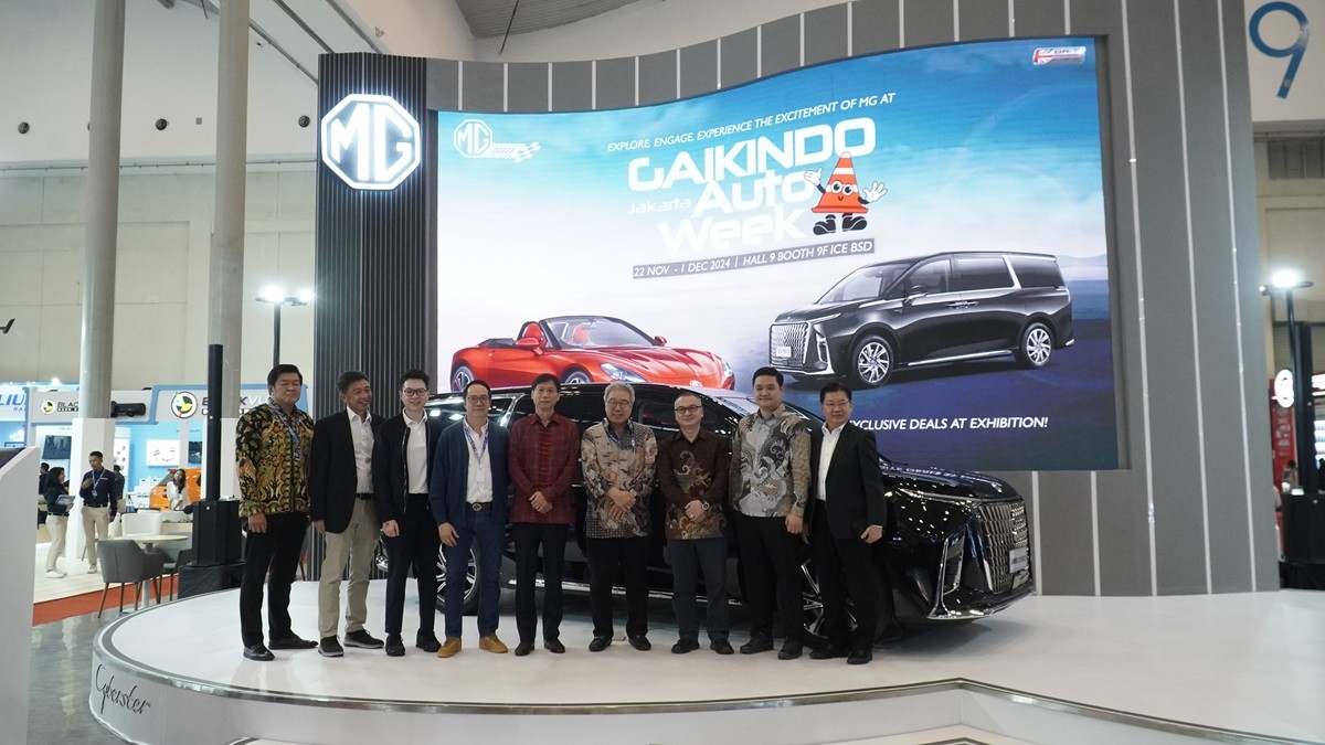 MG Motor Indonesia Tampilkan Produk Inovatif di GJAW 2024  