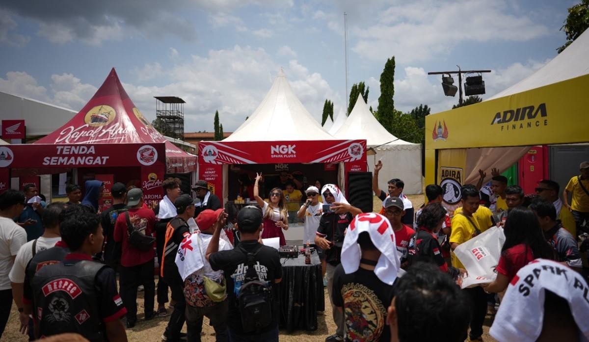 Hadir di Honda Bikers Day, NGK Busi Libatkan Komunitas  