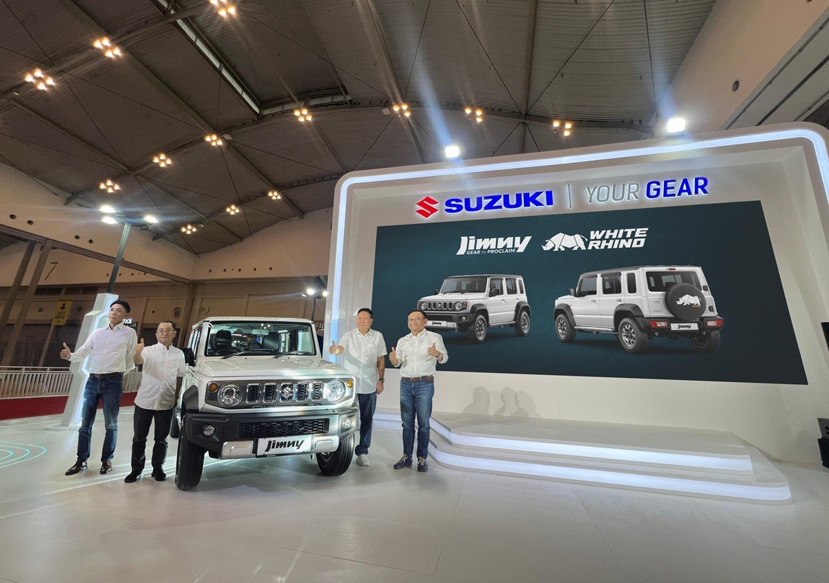 Suzuki Luncurkan Jimny 5-door White Rhino Edition di GJAW 2024  