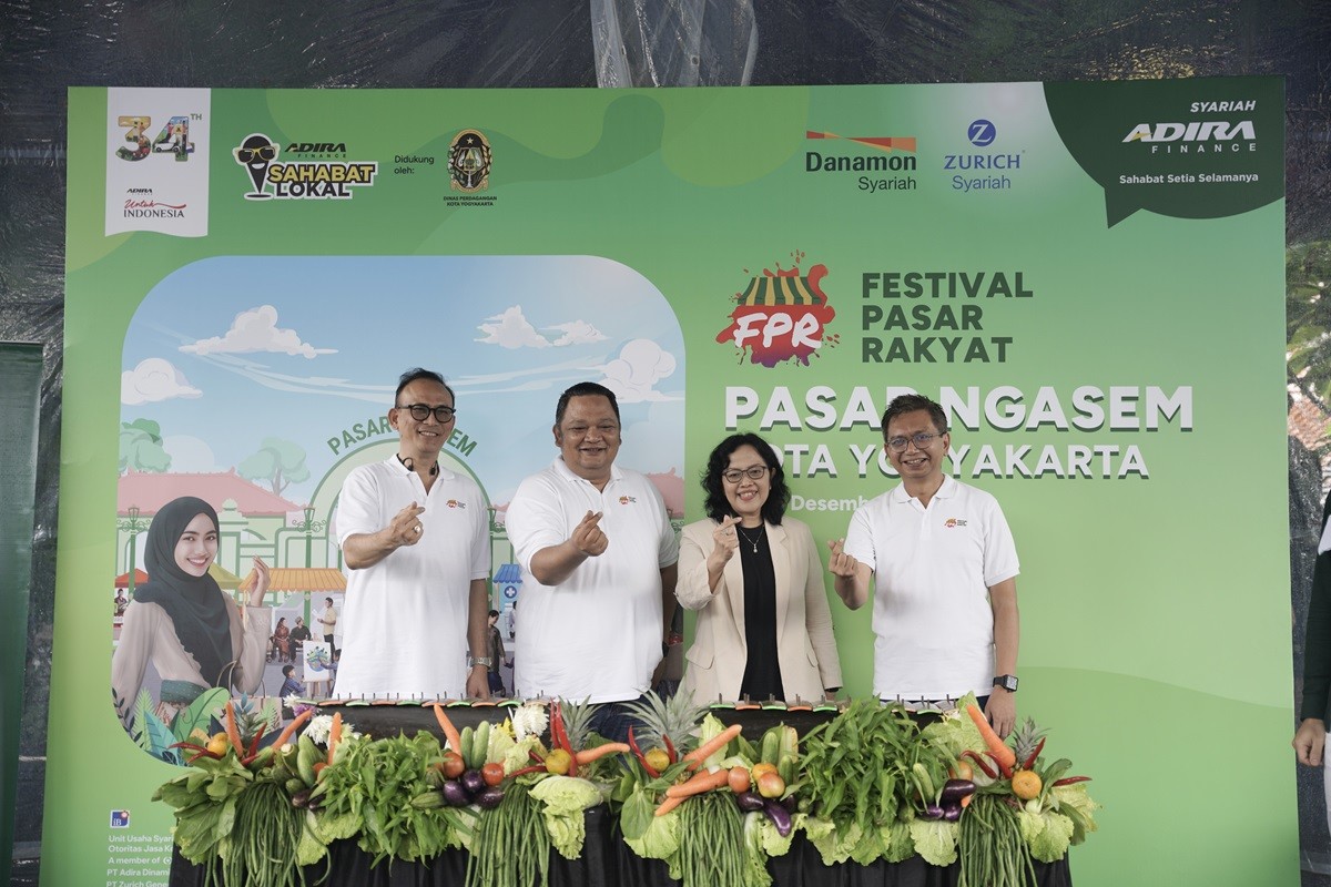 Adira Finance Tutup Festival Pasar Rakyat di Kota Yogyakarta  