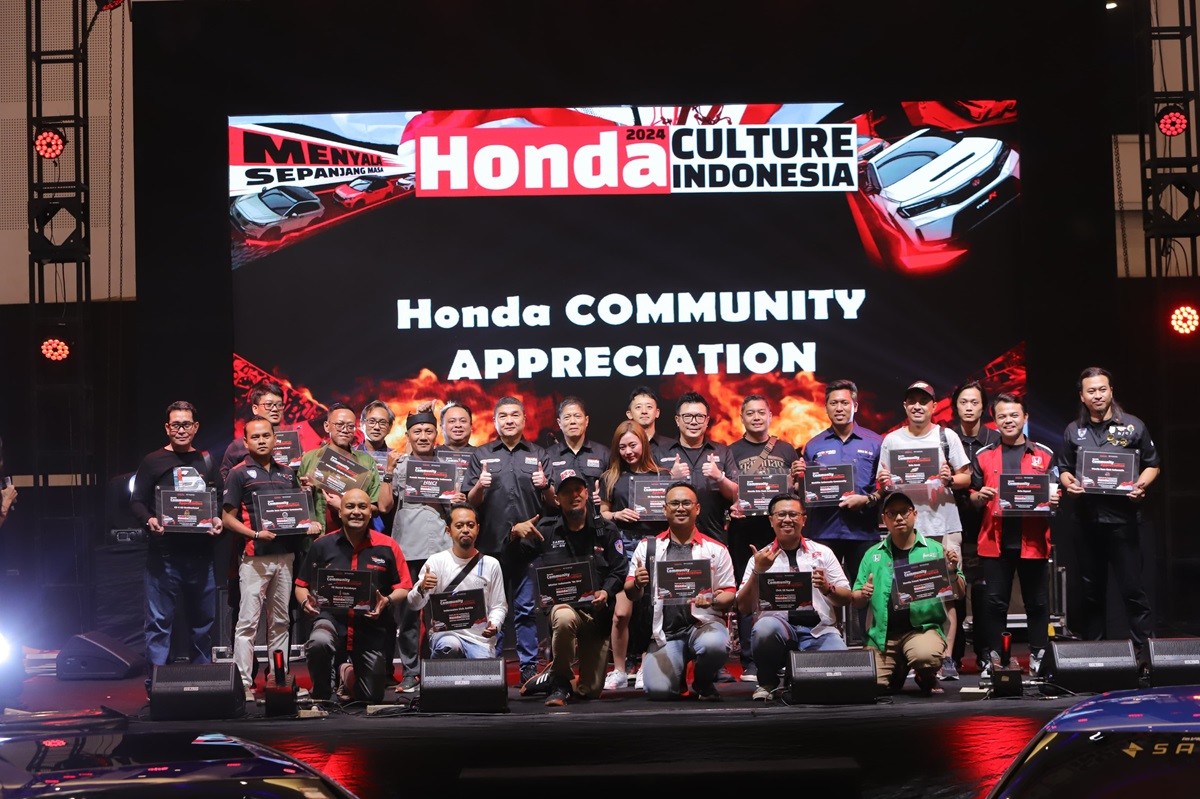 Keseruan Puncak Honda Culture Indonesia 2024 di Surabaya  