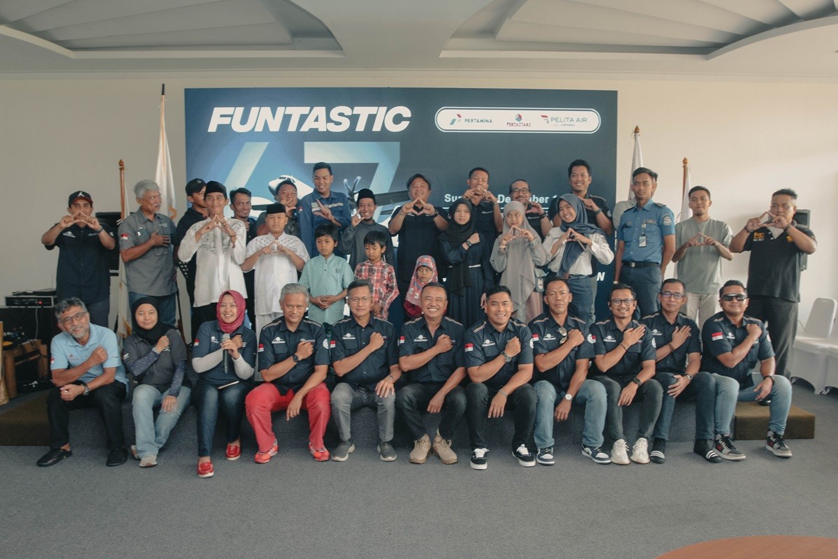 FUNTASTIC 67 Anniversary's Pertamina, Kolaborasi Pertastars dan Pelita Air  