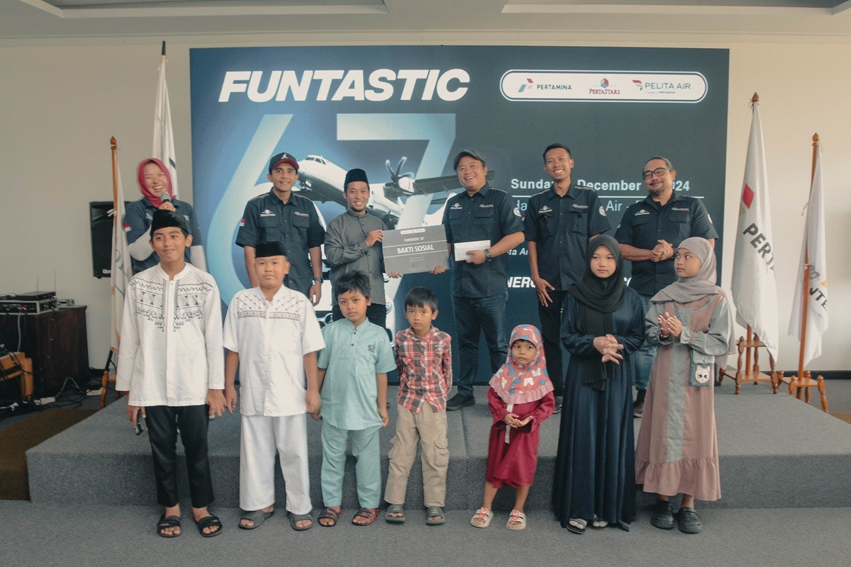 FUNTASTIC 67 Anniversary's Pertamina, Kolaborasi Pertastars dan Pelita Air  