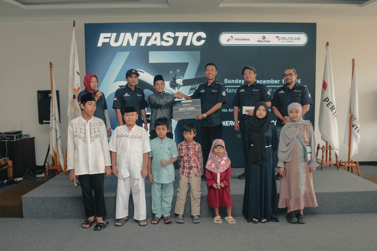 FUNTASTIC 67 Anniversary's Pertamina, Kolaborasi Pertastars dan Pelita Air  