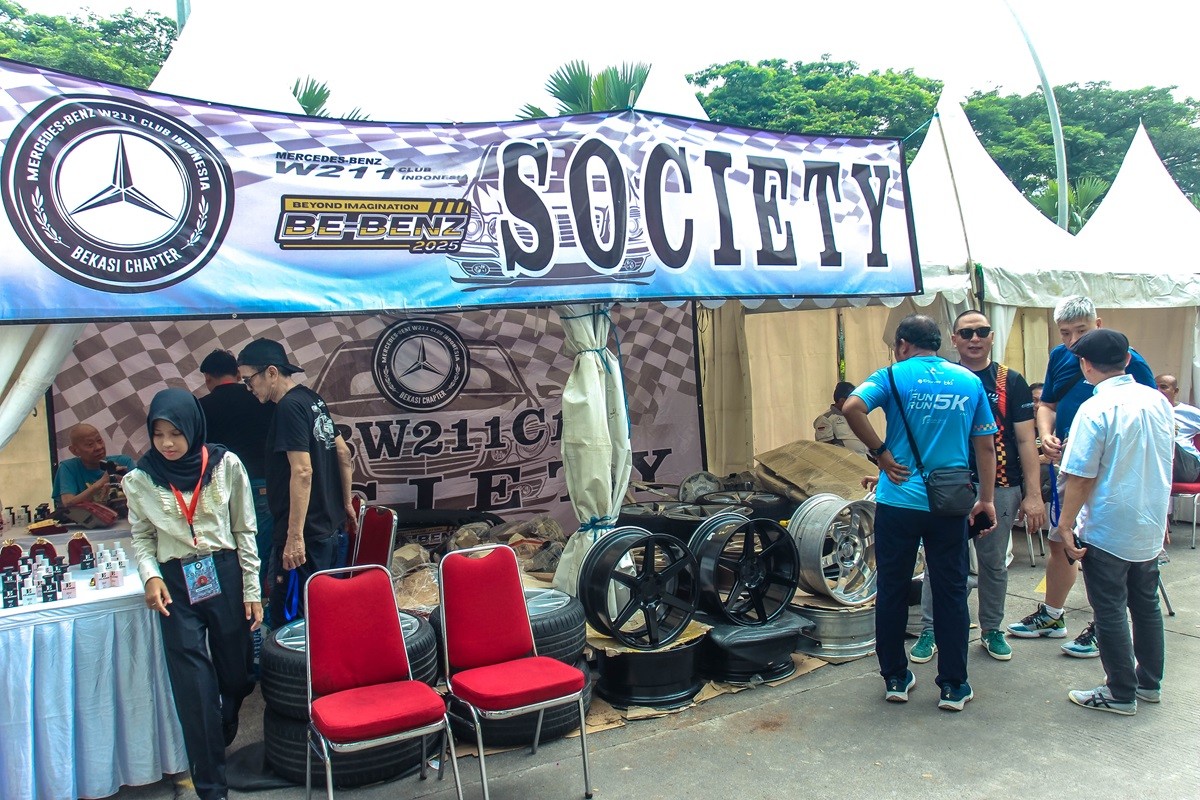 Keseruan '2nd Be-Benz 2025' Gelaran MB W211 CI Bekasi Chapter  